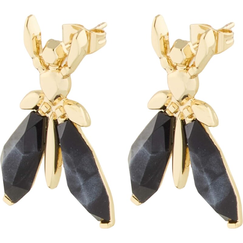 PATRIZIA PEPE Náušnice zlatá / čierna 67299191