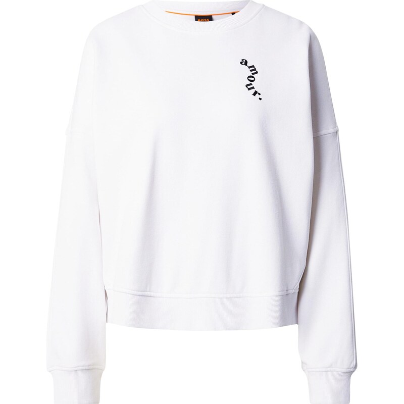 BOSS Mikina Ever Valentine biela 67299014