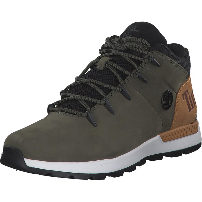 TIMBERLAND Šnurovacie čižmy Sprint Trekker Mid zelená 67299226
