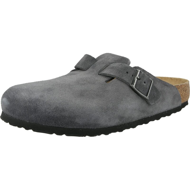 BIRKENSTOCK Šľapky Boston LEVE tmavosivá 67299117