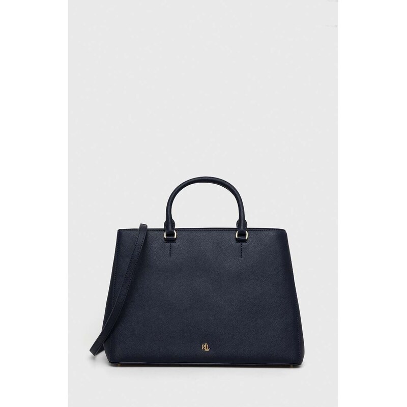 Kožená kabelka Lauren Ralph Lauren 67277284
