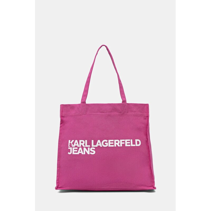 Bavlnená taška Karl Lagerfeld Jeans 66976251