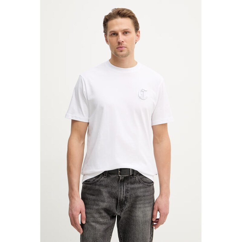 Bavlnené tričko Just Cavalli 67227488