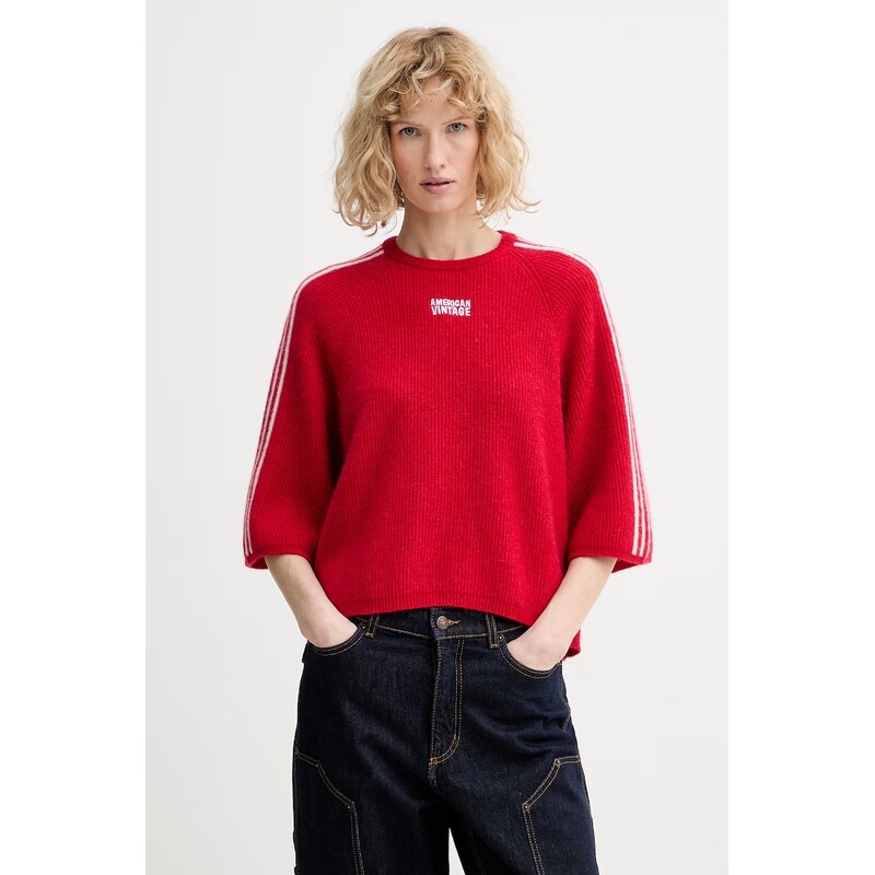 Sveter s prídavkom alpaky American Vintage 67244927