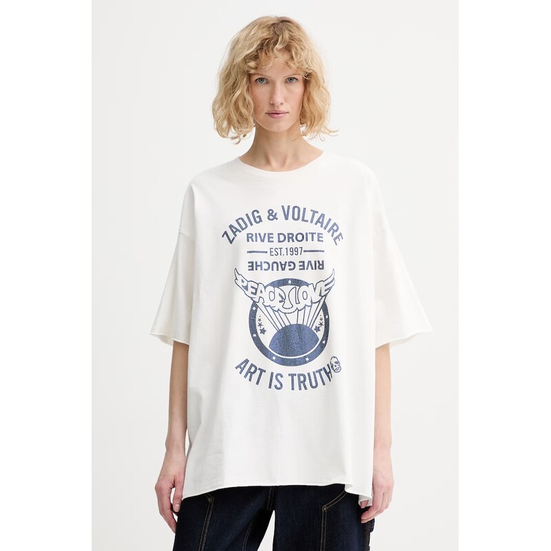 Bavlnené tričko ZADIG&VOLTAIRE 67277726