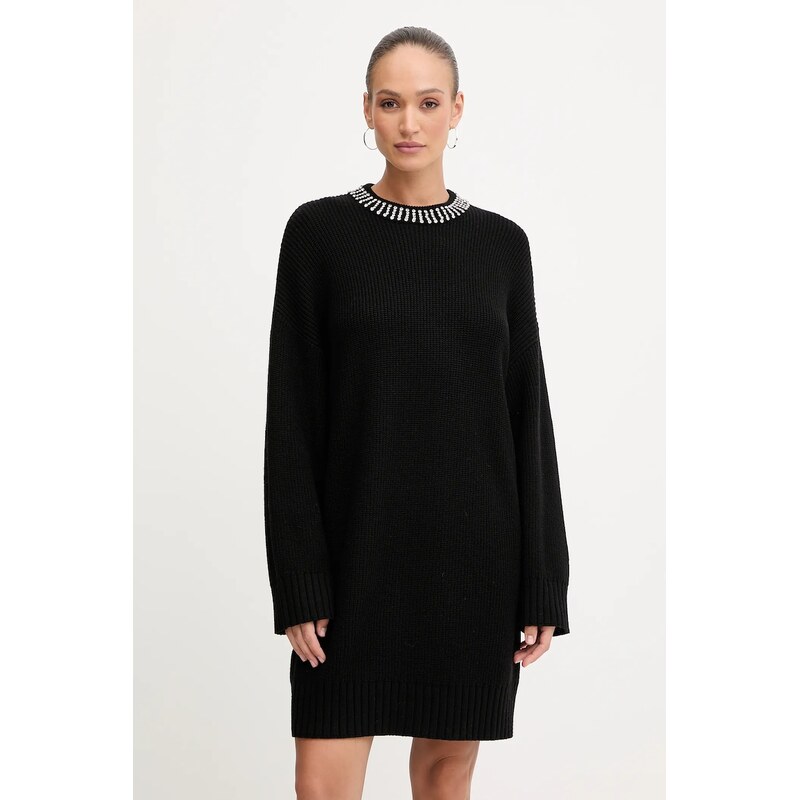 Šaty s prímesou vlny Pinko 64600749