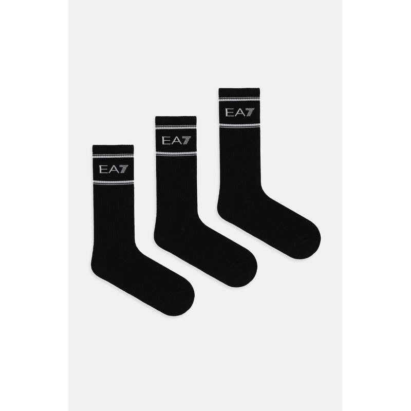 Ponožky EA7 Emporio Armani 3-pak 67227559