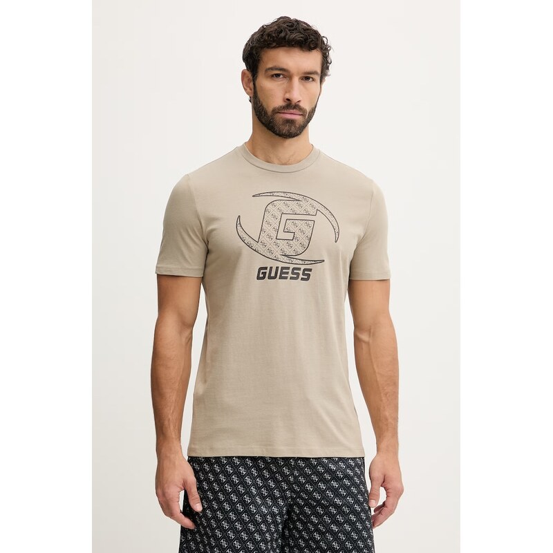 Bavlnené tričko Guess KELE 67215896