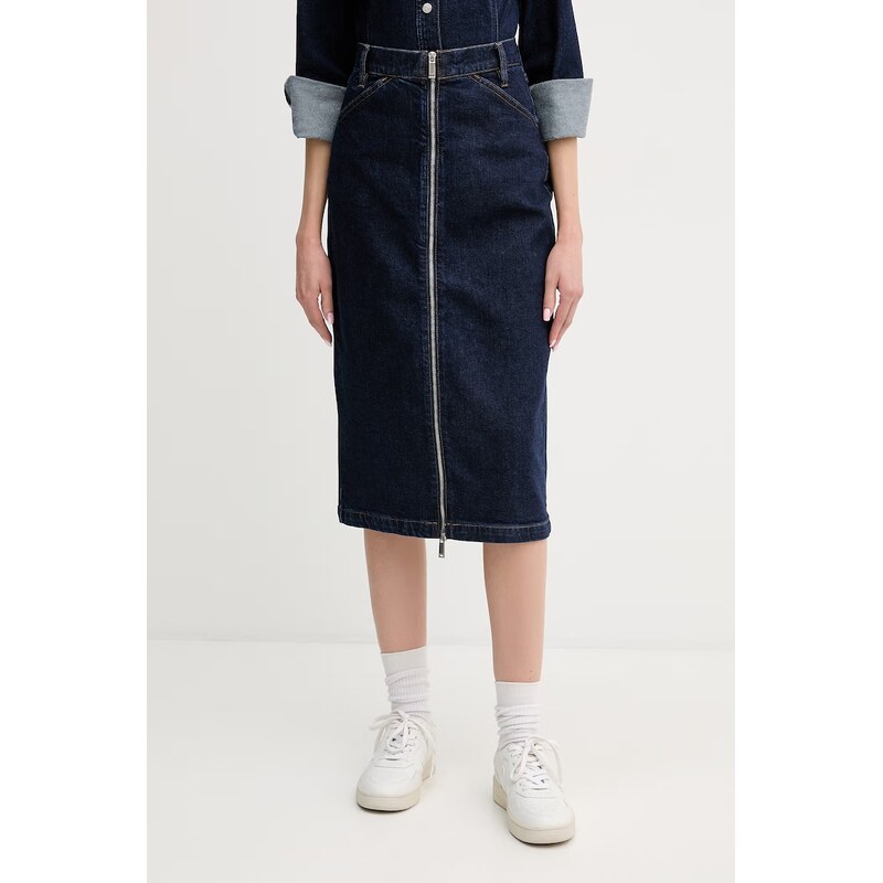 Rifľová sukňa Calvin Klein Jeans 67277578