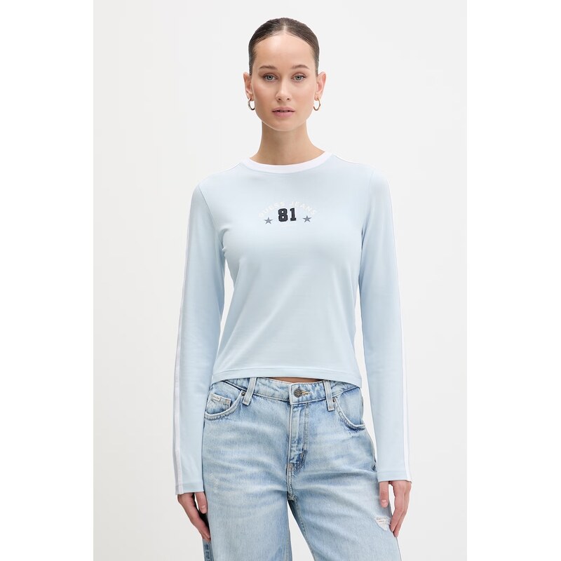 Tričko s dlhým rukávom Guess Jeans 67235163