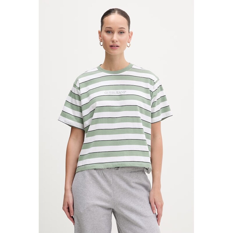 Bavlnené tričko Guess Jeans 67235177