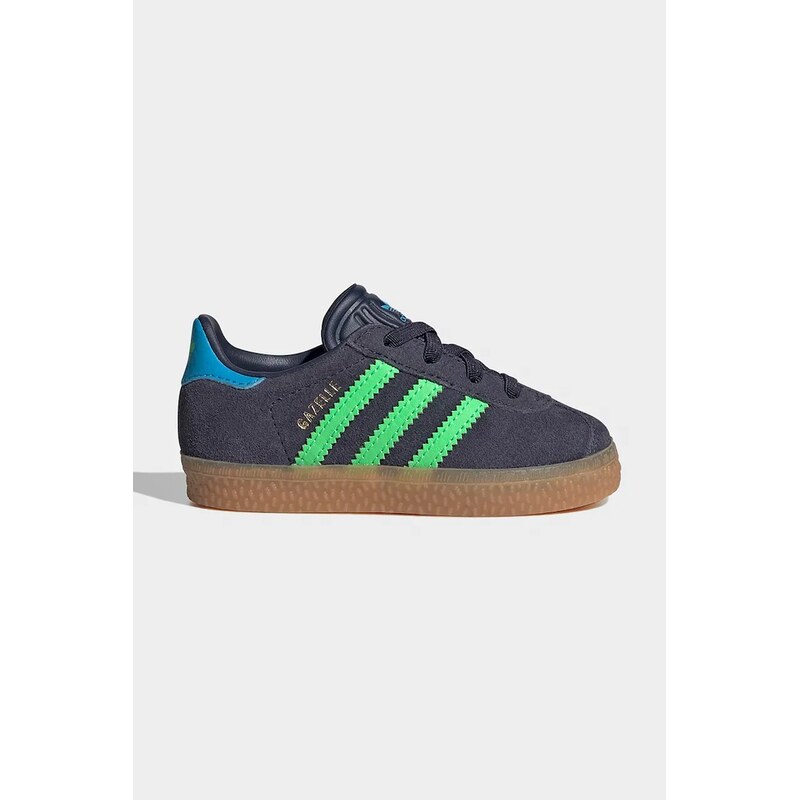 Detské semišové tenisky adidas Originals GAZELLE 66878849