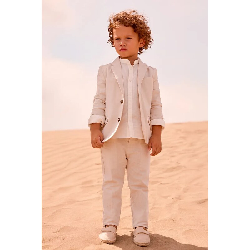 Detské nohavice s prímesou ľanu Mayoral 67026903