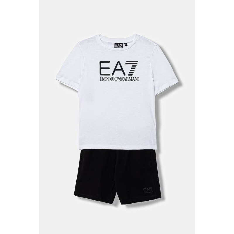Detská bavlnená súprava EA7 Emporio Armani 67227587