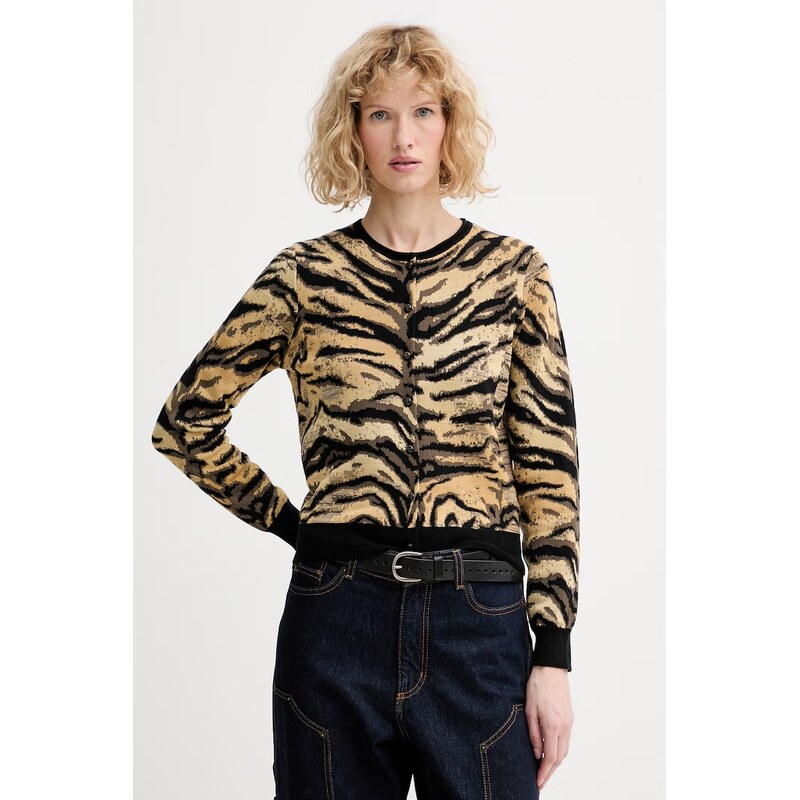 Kardigan s prímesou vlny Kenzo 67277732