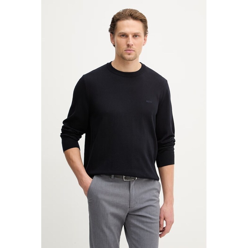 Bavlnený sveter BOSS Upacas-L 67235205