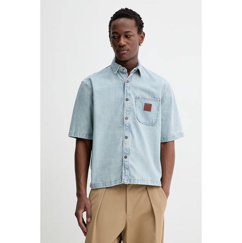 Rifľová košeľa Guess Jeans 67309245