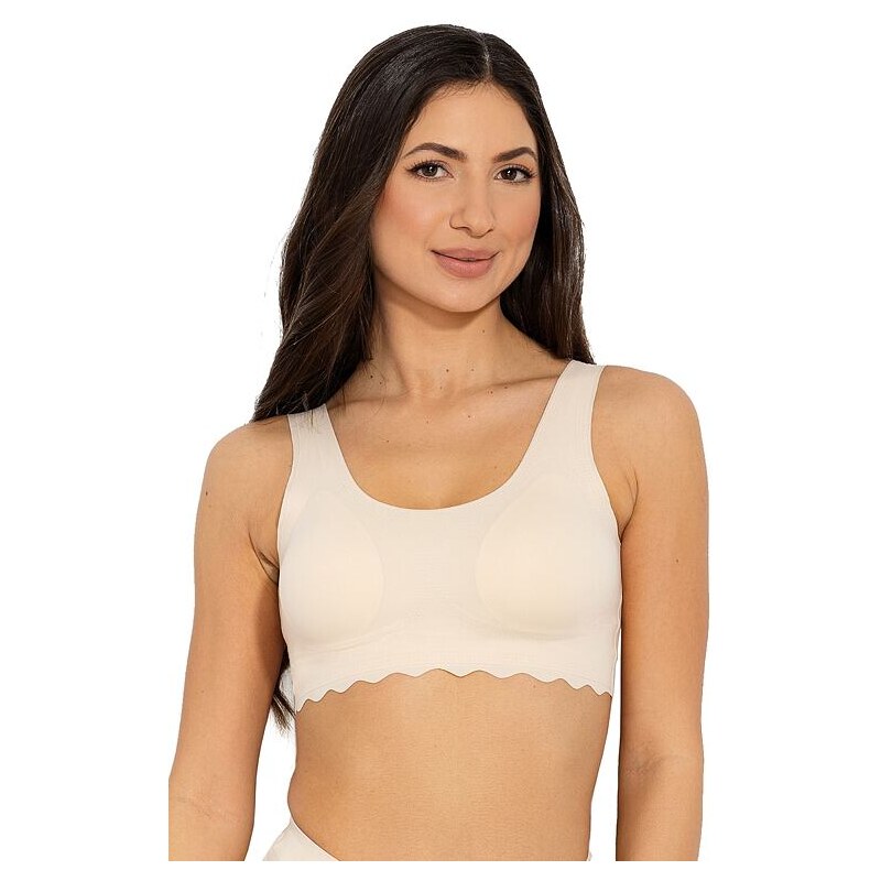 Mitex Bezšvová podprsenka Feel Good béžová 67546937