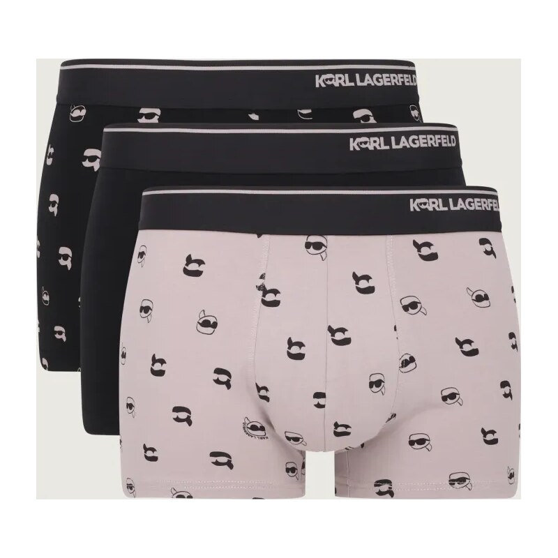 Karl Lagerfeld Boxerky 3-balenie Ikon 64517078