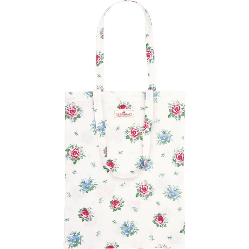 GREEN GATE Bavlnená taška Alivia White 67303829