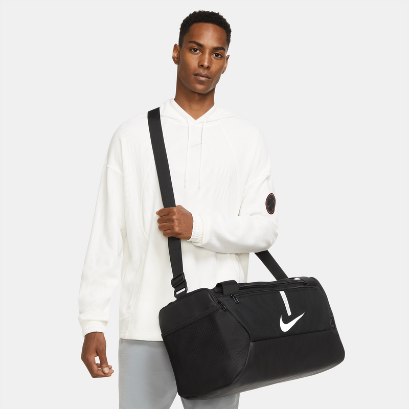 Nike Academy Team Football Duffel Bag (Small, 41L) - Black - Polyester 67913526