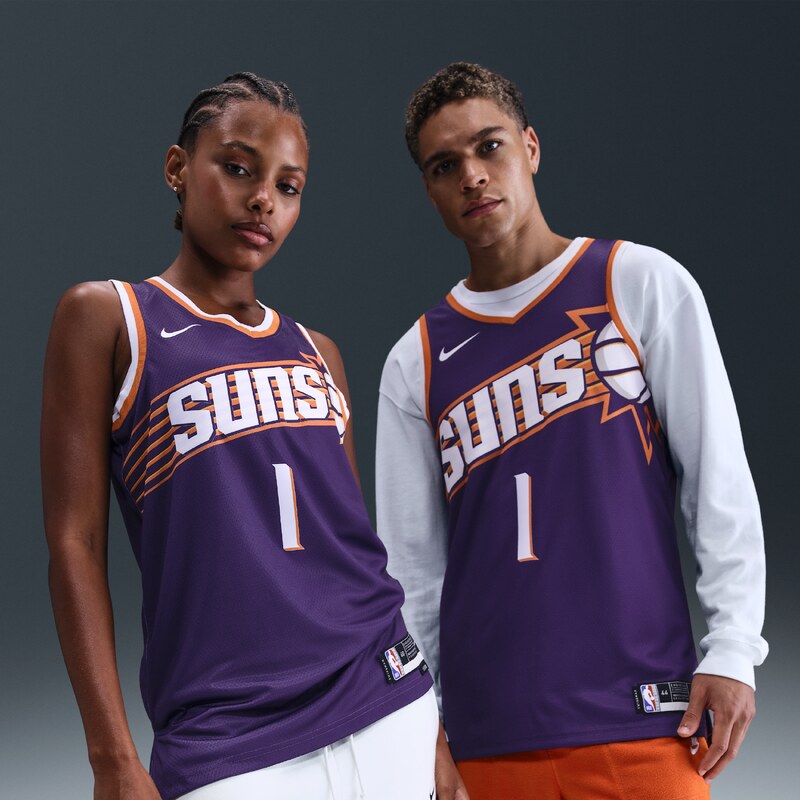 Phoenix Suns Icon Edition Nike Dri-FIT NBA Swingman Jersey - Purple - 67913693
