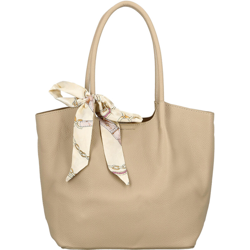 Dámska kabelka na rameno béžová - Firenze Hilde béžová 67354074