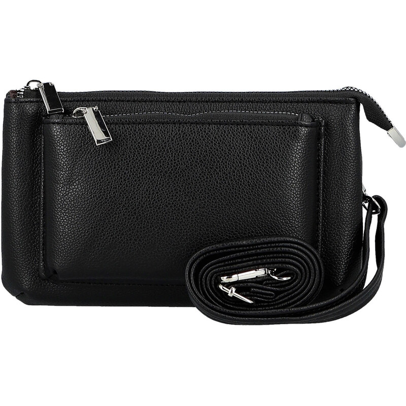 Dámska crossbody kabelka čierna - Firenze Hailey čierna 67354087