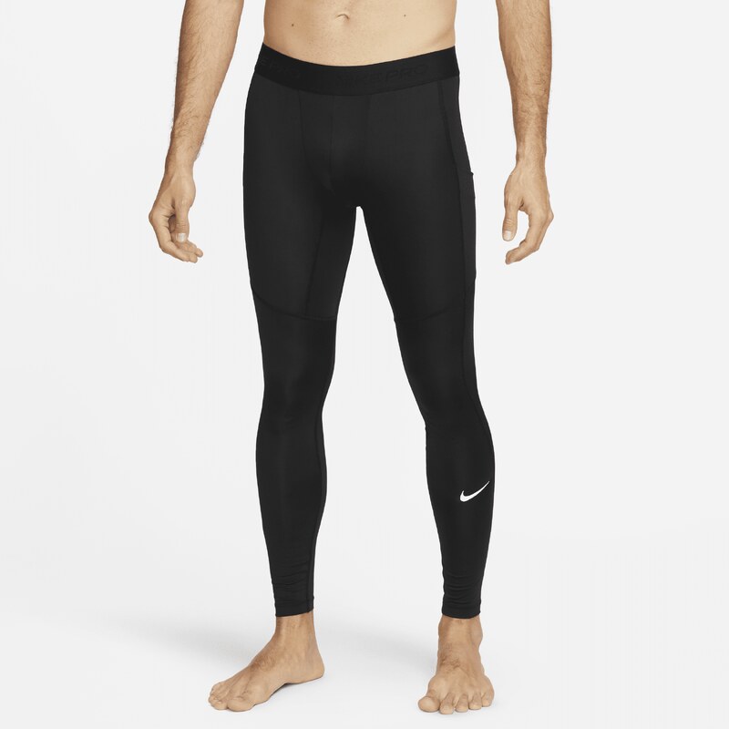 Nike Pro Mens Dri-FIT Fitness Tights - Black - Polyester/Elastane 67913988