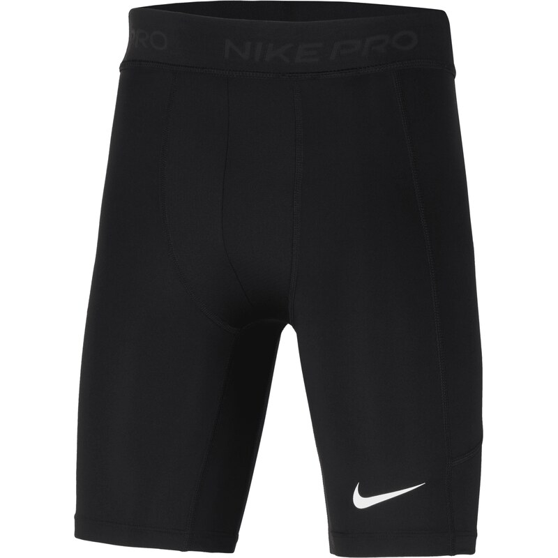 Nike Pro Older Kids (Boys) Dri-FIT Shorts - Black - Polyester/Elastane 67914086