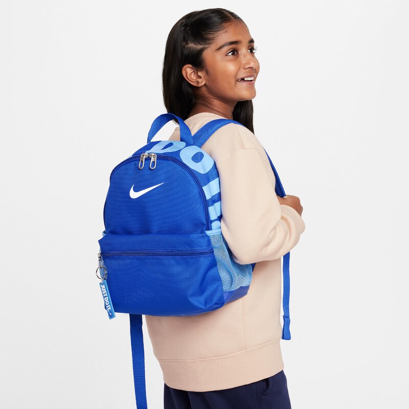 Nike Brasilia JDI Kids Mini Backpack (11L) - Blue - Polyester 67914505