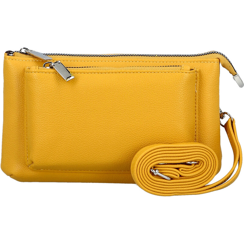 Dámska crossbody kabelka žltá - Firenze Hailey žltá 67354092