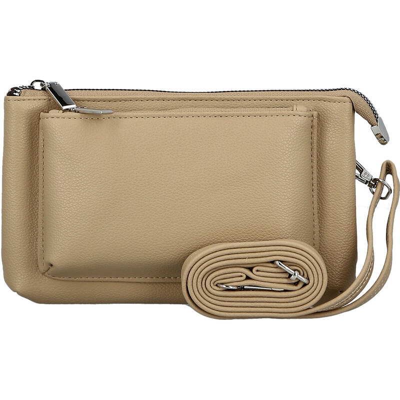 Dámska crossbody kabelka béžová - Firenze Hailey béžová 67354090