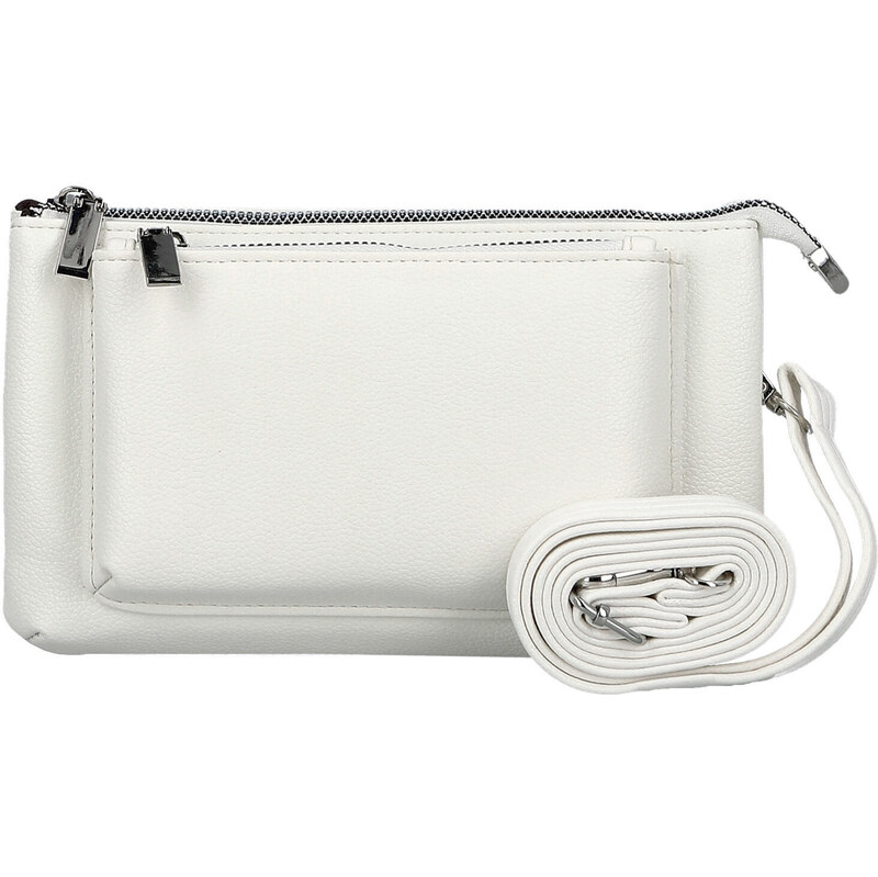 Dámska crossbody kabelka biela - Firenze Hailey biela 67354089