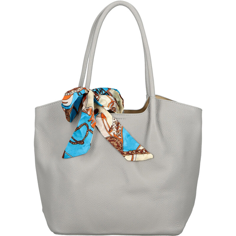 Dámska kabelka na rameno svetlo šedá - Firenze Hilde šedá 67354078