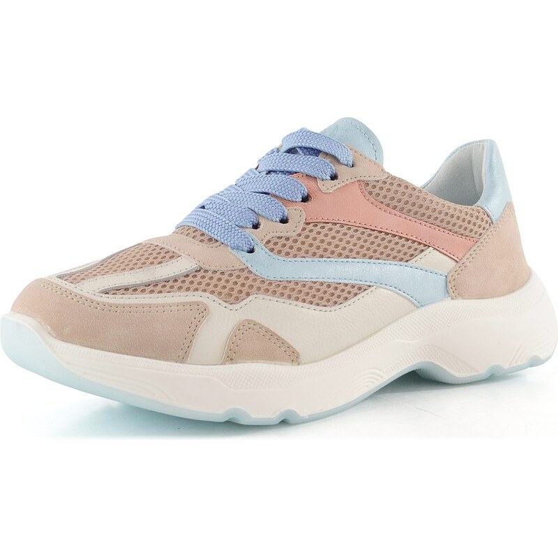 Ara dámske širšie tenisky Boston shell/cream/cielo/apricot 12-25804-05 68773714