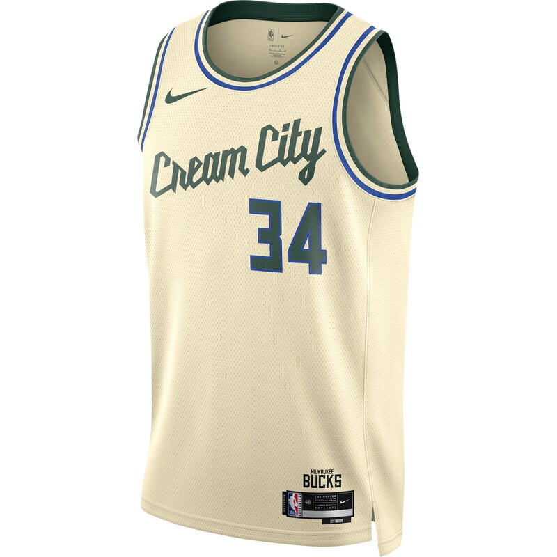 Giannis Antetokounmpo Milwaukee Bucks City Edition Mens Nike NBA 67915986
