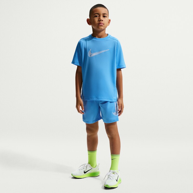 Nike Multi Older Kids (Boys) Dri-FIT Training Shorts - Blue - 67919270