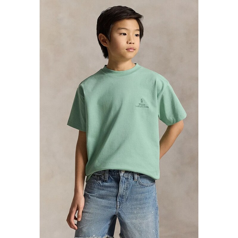 Detské bavlnené tričko Polo Ralph Lauren 67314836