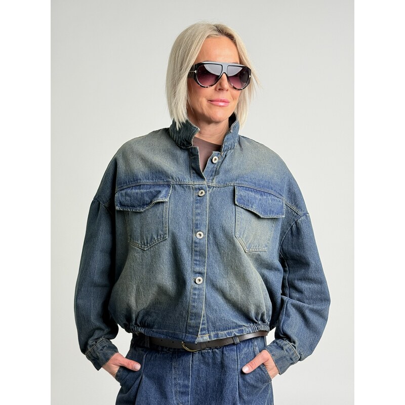 Voga Móda Džínsová bunda TUNG 67309984