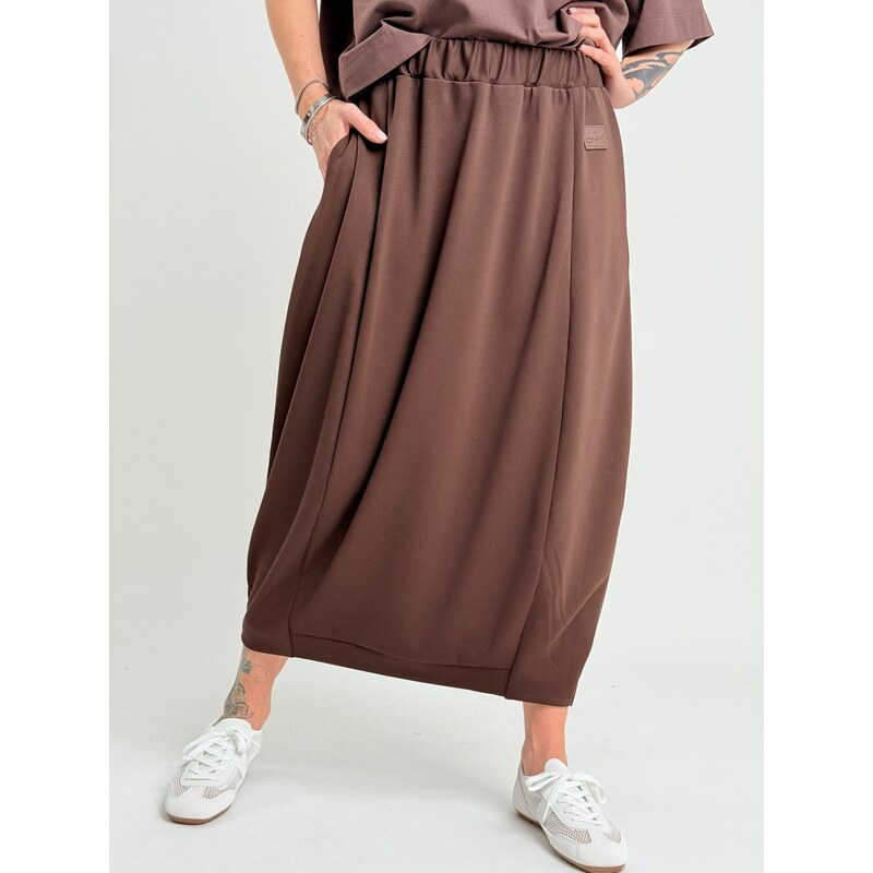 Hnedá sukňa LAVI 67309987