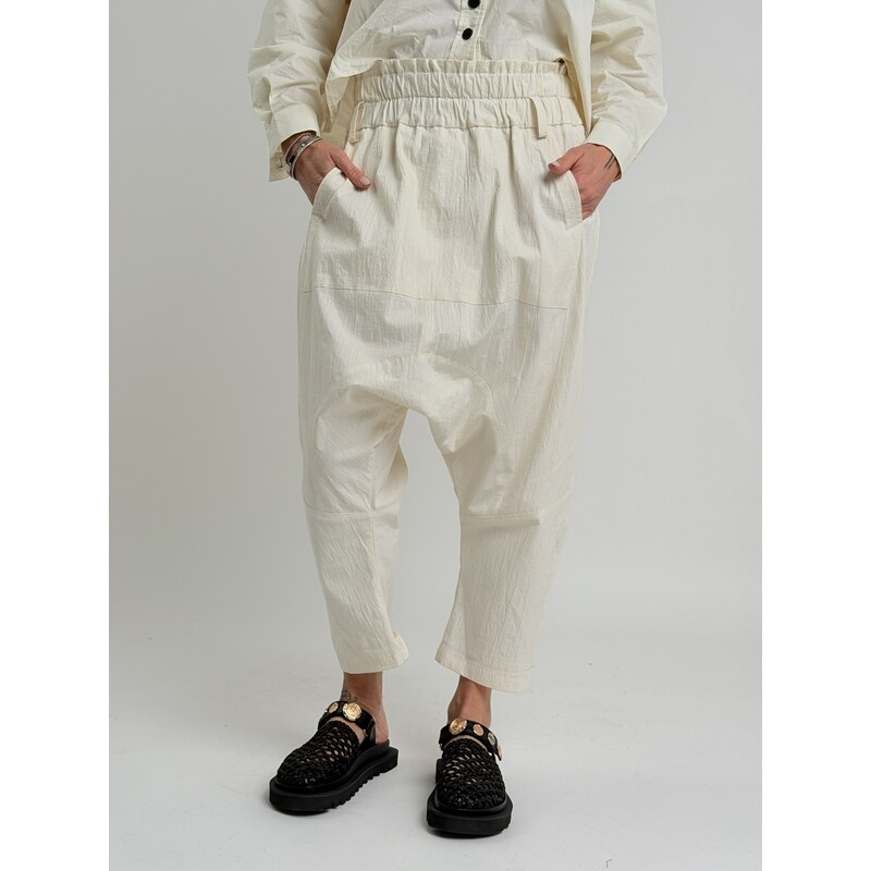 TRENDY WENDY Krémové baggy MARK 67310006