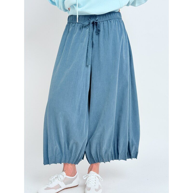 TOSCANA Šedomodré nohavice ROOB 67310013