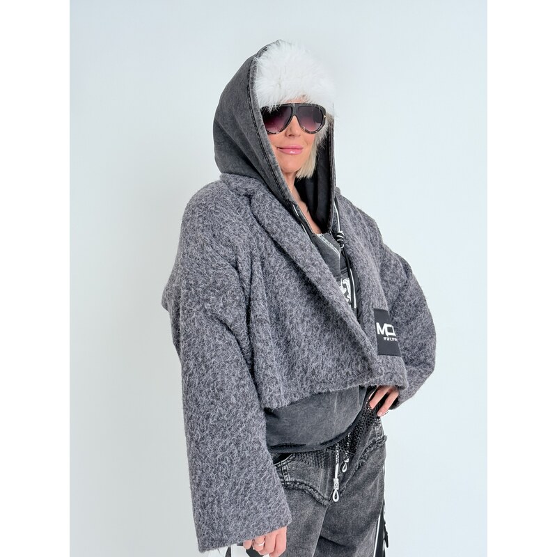 Miss City Official Antracitový kabátik RELEASE 67310017