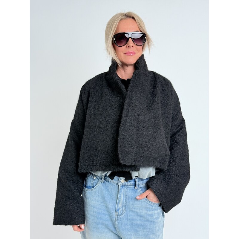 Miss City Official Čierny kabátik RELEASE 67310030