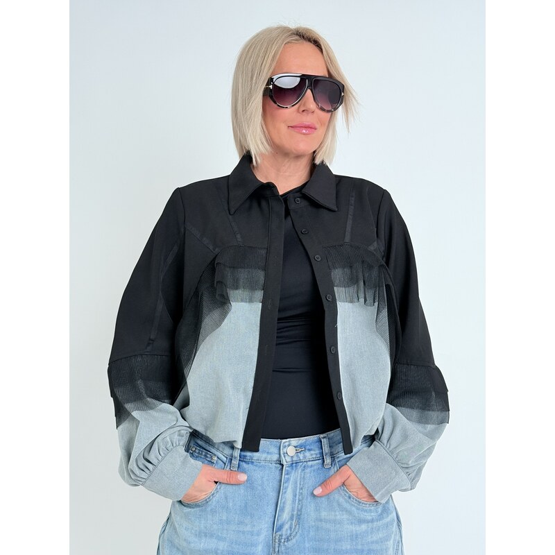 Voga Móda Kombinovaná bunda DIAN 67310037