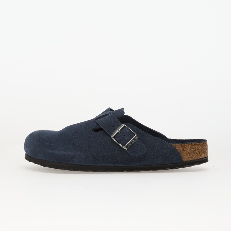 Birkenstock Boston Soft Footbed Suede Leather New Navy Tonal FB 67310249