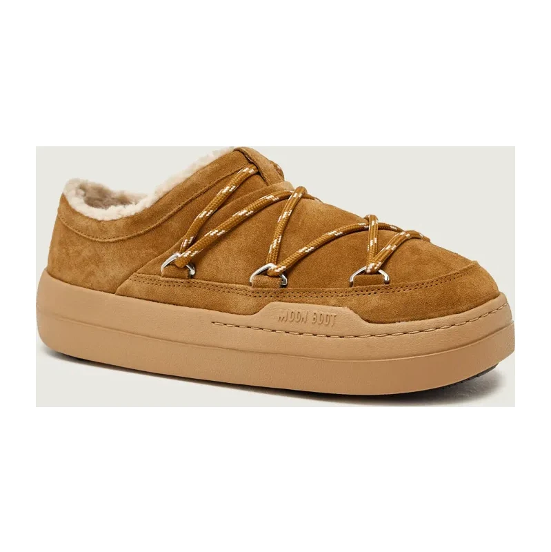 Moon Boot Snehule PARK SLIPPER | semiš | shearling 67310632