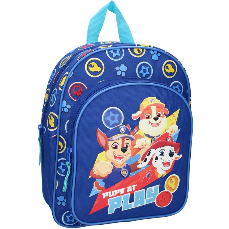Vadobag Detský batoh s predným vreckom Paw Patrol – Pups at Play 67311018