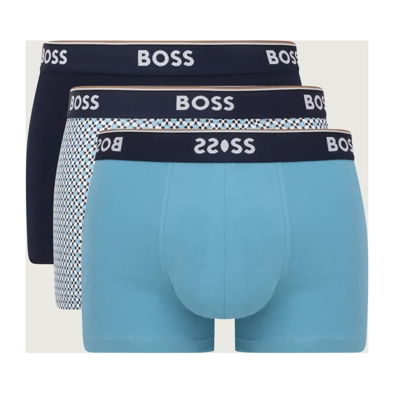 BOSS BLACK Boxerky 3-balenie Trunk 3P Power Desig 64511017